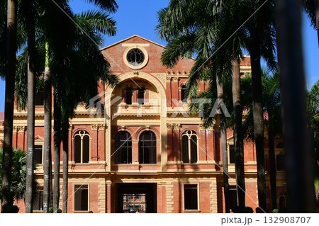 ミャンマー、ヤンゴン、旧イギリス総督府、旧政府庁舎、ビルマ建国の父アウンサン暗殺現場 ミャンマー、ヤンゴン、旧イギリス総督府、旧政府庁舎、ビルマ建国の父アウンサン暗殺現場 132908707