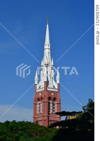 ミャンマー、ヤンゴン、聖三位一体英国国教会 132908709