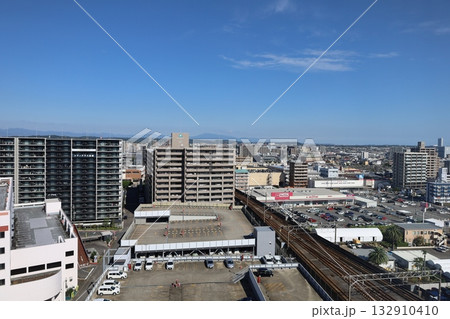 【宮崎県】JR宮崎駅　西口にある「JR九州ホテル 宮崎」からの眺め 132910410