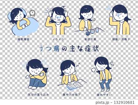 Summary of the main symptoms of depression Summary of the main symptoms of depression 132910681