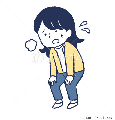 疲れやすい 132910685