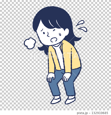 疲れやすい 132910685