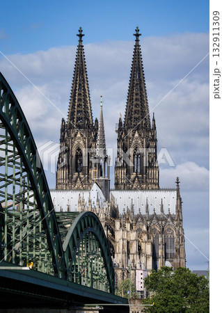 view of the east side of cologne cathedral 132911309
