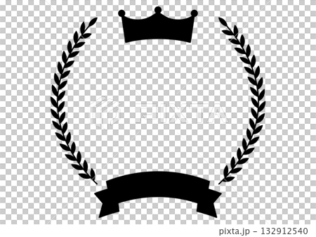 獎項、認證標誌、冠軍頭銜、品質保證、皇冠和月桂花環、絲帶徽章框架 獎項、認證標誌、冠軍頭銜、品質保證、皇冠和月桂花環、絲帶徽章框架 132912540