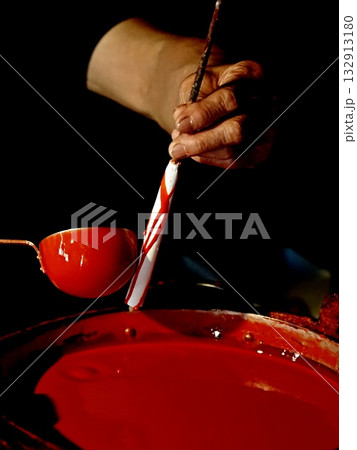 和ろうそくの風景 132913180