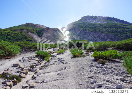つつじヶ原自然探勝路・硫黄山のあたり 132913271