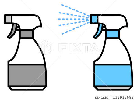 掃除や消臭で薬剤を噴霧する霧吹き用スプレー 掃除や消臭で薬剤を噴霧する霧吹き用スプレー 132913688