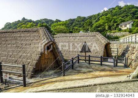 別府温泉　明礬温泉　湯の花採取小屋　大分県別府市 132914043
