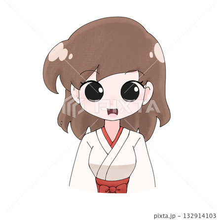 正面向いて立つ巫女1 正面向いて立つ巫女1 132914103