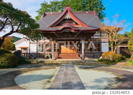 亘理伊達家の菩提寺　萬松山大雄寺の荘厳な本堂 132914653