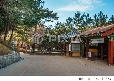 Entrance Pavilion at Naksansa Temple, South Korea 132914773