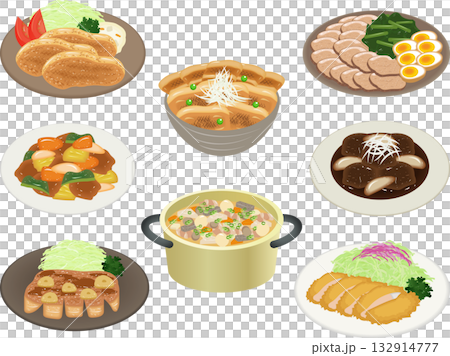 豚肉料理セット 132914777