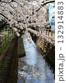 桜と川のある風景 132914883
