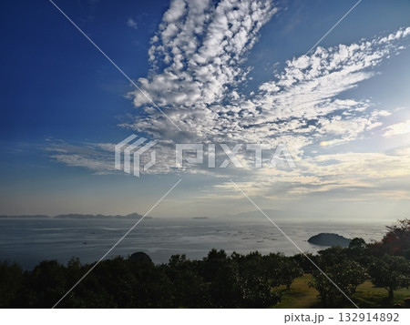 万葉の岬から見る2025年初冬の播磨灘 132914892