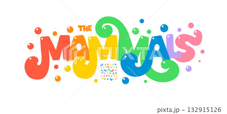 Quirky bouncy font logo alphabet festive disco playful typography, color balloons bubbles letters for kids birthday, carnival poster, joyful funny headlines, creative party typography. Vector typeset Quirky bouncy font logo alphabet festive disco playful typography, color balloons bubbles letters for kids birthday, carnival poster, joyful funny headlines, creative party typography. Vector typeset 132915126