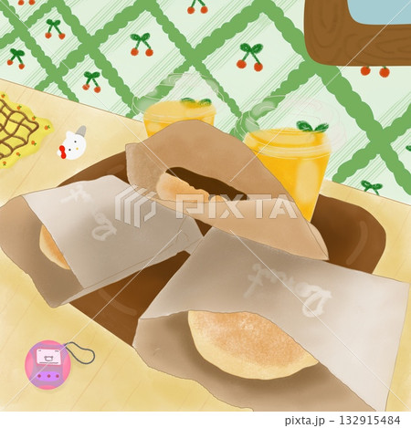 Cafe donuts 132915484