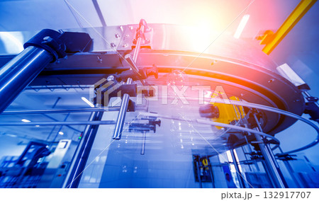 The plastic bottle blowing machine. PET preforms for blowing of plastic bottles 132917707