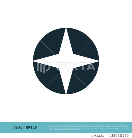 Star in Circle Icon Vector Logo Template Illustration Design. Vector EPS 10. Star in Circle Icon Vector Logo Template Illustration Design. Vector EPS 10. 132918136