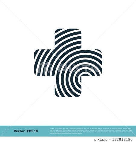 Health Care Cross Icon Vector Logo Template Illustration Design. Vector EPS 10. 132918180