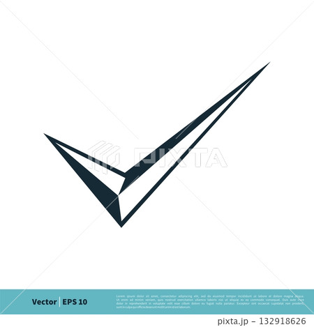 Check Mark Icon Vector Logo Template Illustration Design. Vector EPS 10. Check Mark Icon Vector Logo Template Illustration Design. Vector EPS 10. 132918626