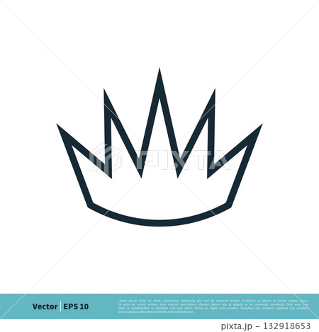 Royal Crown Icon Vector Logo Template Illustration Design. Vector EPS 10. Royal Crown Icon Vector Logo Template Illustration Design. Vector EPS 10. 132918653