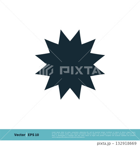 Blank Star Frame Icon Vector Logo Template Illustration Design. Vector EPS 10. Blank Star Frame Icon Vector Logo Template Illustration Design. Vector EPS 10. 132918669