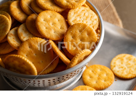 Round Crackers Snack Round Crackers Snack 132919124