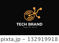 Tech Logo Design, Technology Logo, Simple Tech Logo Vector Template Design 132919918