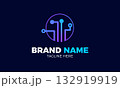 Tech Logo, Creative concep tecnology Logo Vector Template Design 132919919