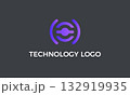 Premium vector template featuring an abstract technology logo design with an original concept 132919935