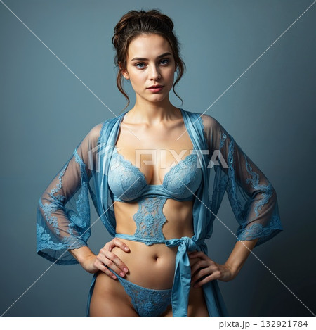 sexy woman in lingerie 132921784