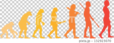 Evolution of humanity 132923070