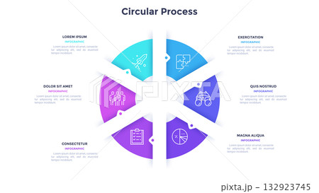 Modern Infographic Business Vector Banner 132923745