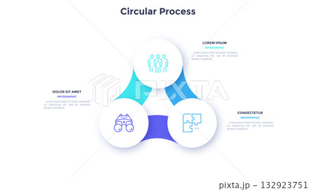 Modern Infographic Business Vector Banner 132923751