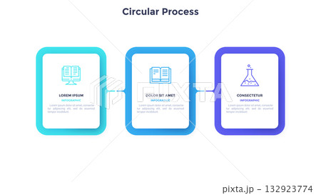 Modern Infographic Business Vector Banner Modern Infographic Business Vector Banner 132923774