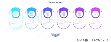 Modern Infographic Business Vector Banner 132923783