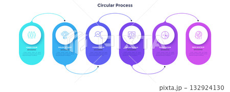 Modern Infographic Business Vector Banner 132924130