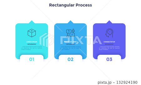 Modern Infographic Business Vector Banner Modern Infographic Business Vector Banner 132924190