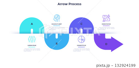 Modern Infographic Business Vector Banner 132924199