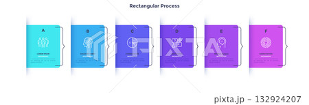 Modern Infographic Business Vector Banner Modern Infographic Business Vector Banner 132924207