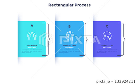 Modern Infographic Business Vector Banner Modern Infographic Business Vector Banner 132924211