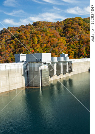 秋の八ッ場ダム　群馬県 132924847