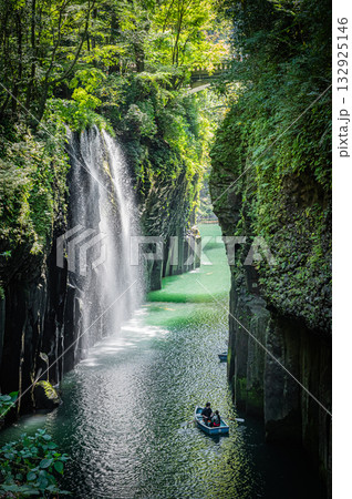 宮崎県 高千穂峡の風景 宮崎県 高千穂峡の風景 132925146