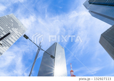 東京のビル街 東京のビル街 132927113