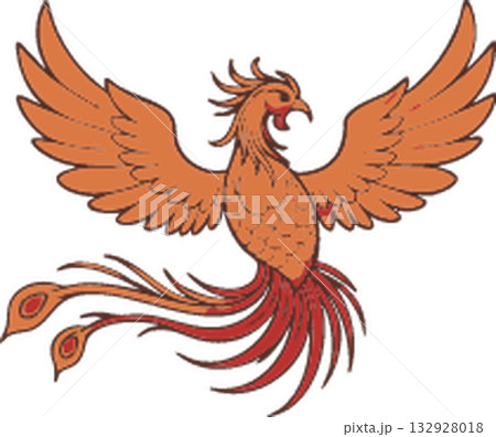 golden rooster isolated on white golden rooster isolated on white 132928018