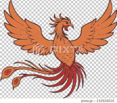 golden rooster isolated on white golden rooster isolated on white 132928018