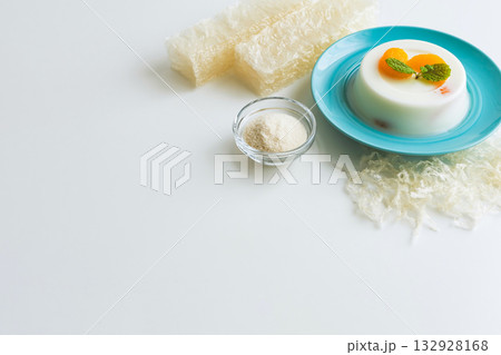 寒天3種類と牛乳寒天 寒天スイーツ 寒天3種類と牛乳寒天 寒天スイーツ 132928168