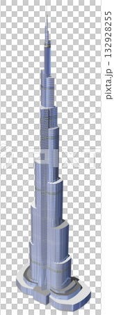 超高層ビル 132928255