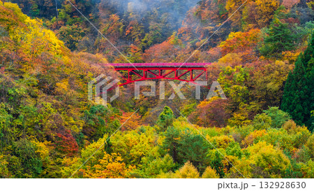 松川渓谷(秋) 高山村 松川渓谷(秋) 高山村 132928630