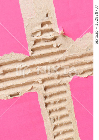 tear pink cardboard box texture background, recycle material tear pink cardboard box texture background, recycle material 132928737